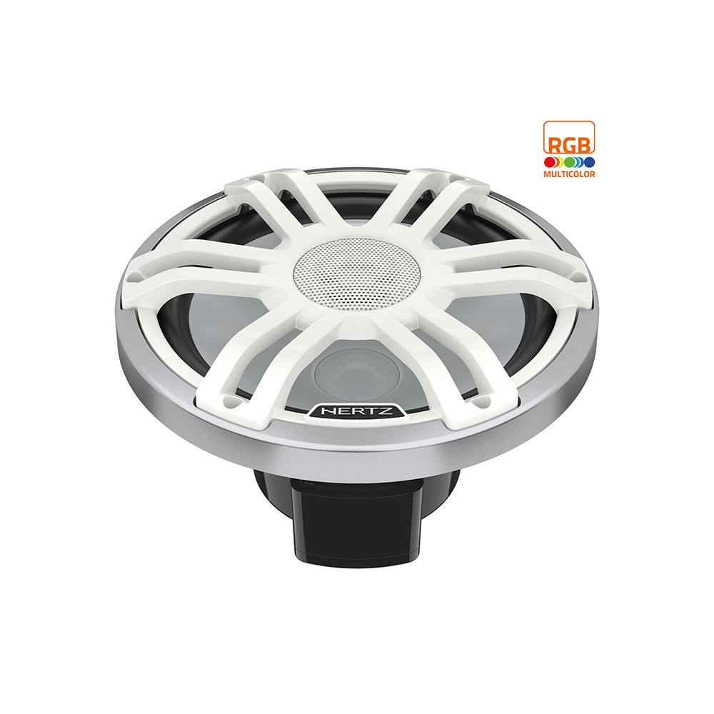 HMX 8 S-LD-SW-8"4OhmSPORTS COAX RGB LED SL-WH