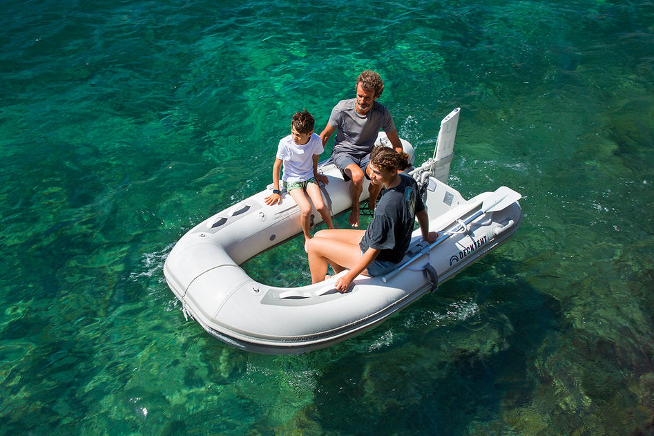 DECKTENT FORMENTERA DINGHY 330 – NAPIHLJIV ČOLN Z PROZORNIM DNOM