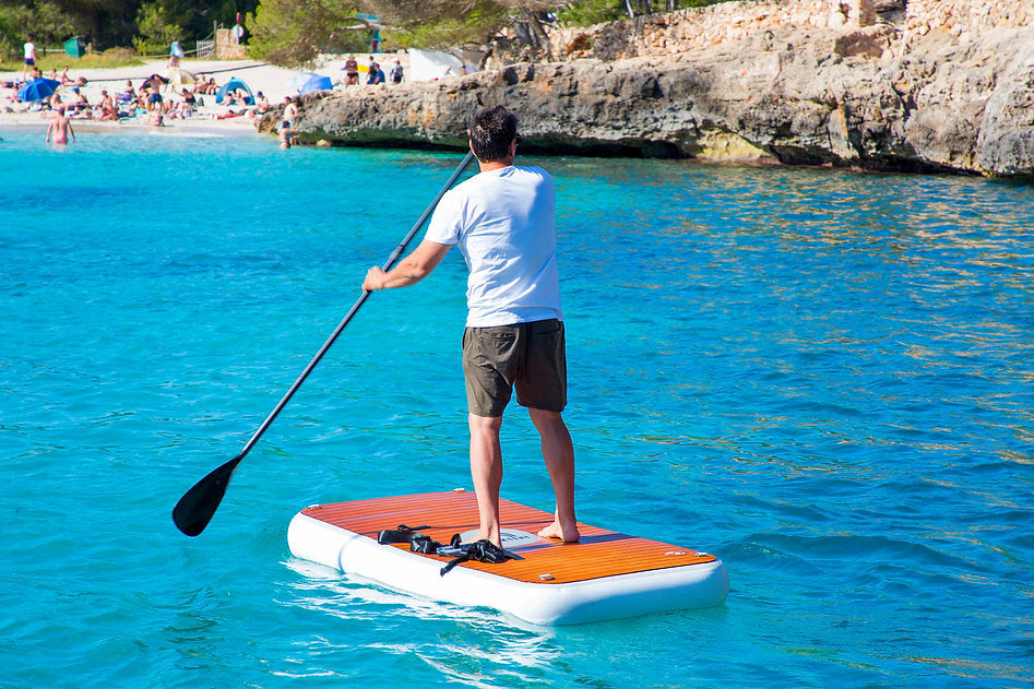 DECKTENT SUP PLATFORM 200 X 100 – NAPIHLJIVA SUP PLATFORMA ZA ENOSTAVEN DOSTOP DO ČOLNA