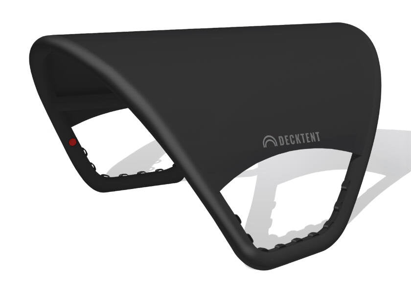 DECKTENT BIMINI XS BLACK – NAPIHLJIV BIMINI ZA MOTORNE ČOLNE IN JADRNICE