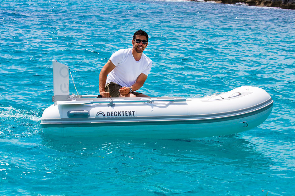 DECKTENT FORMENTERA DINGHY 330 – NAPIHLJIV ČOLN Z PROZORNIM DNOM