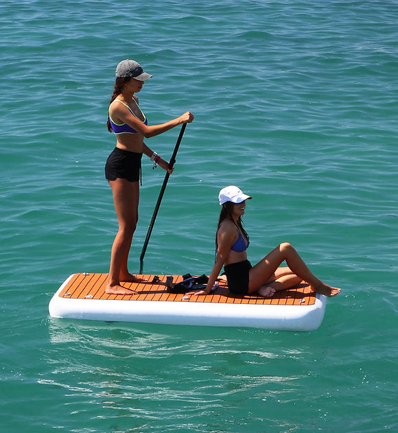 DECKTENT SUP PLATFORM 200 X 100 – NAPIHLJIVA SUP PLATFORMA ZA ENOSTAVEN DOSTOP DO ČOLNA