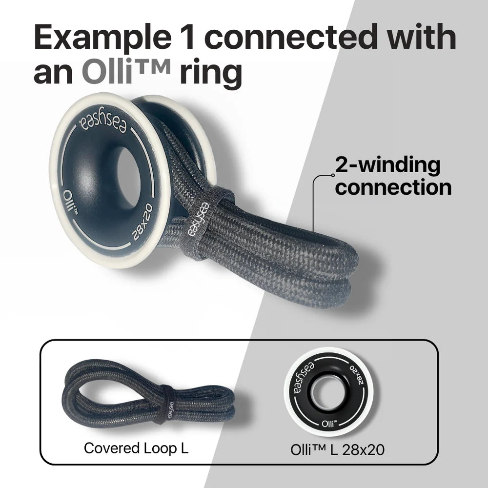 TEKSTILNA POVEZOVALNA ZANKA Z ZAŠČITO DYNEEMA®