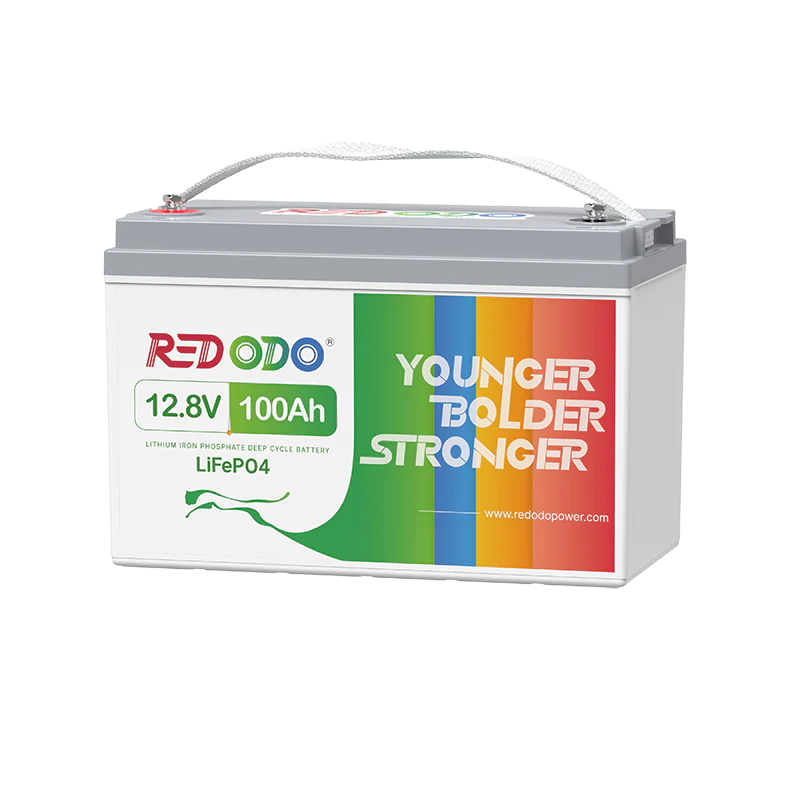 REDODO LiFePO4 12V 100Ah BATERIJA | 1,28 kWh & 1,28 kW