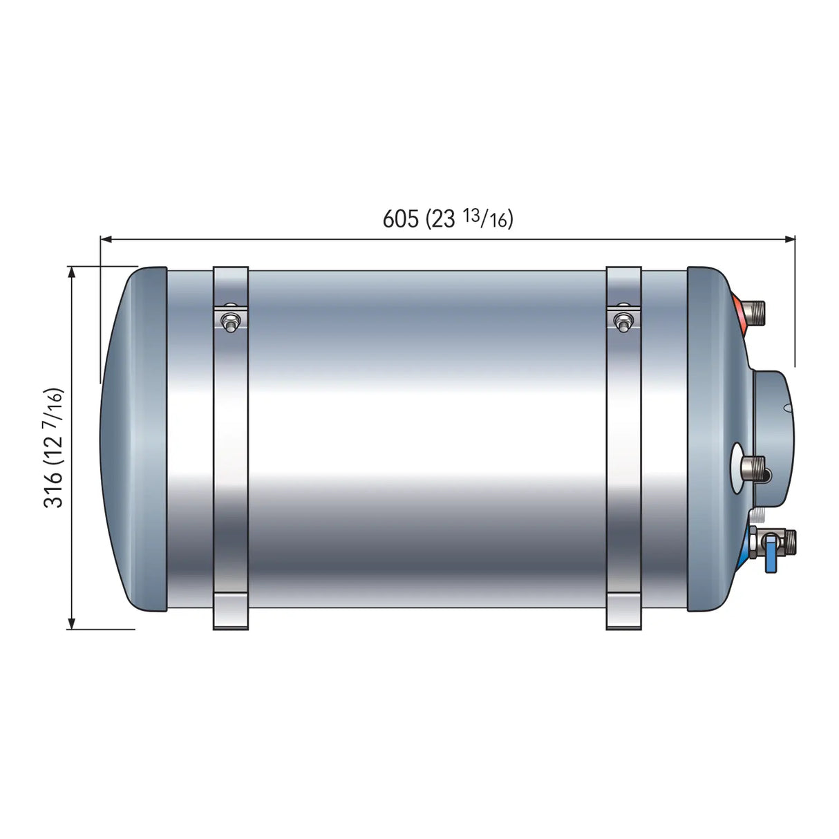 NAUTIC BOILER QUICK BX – BOJLER ZA PLOVILA