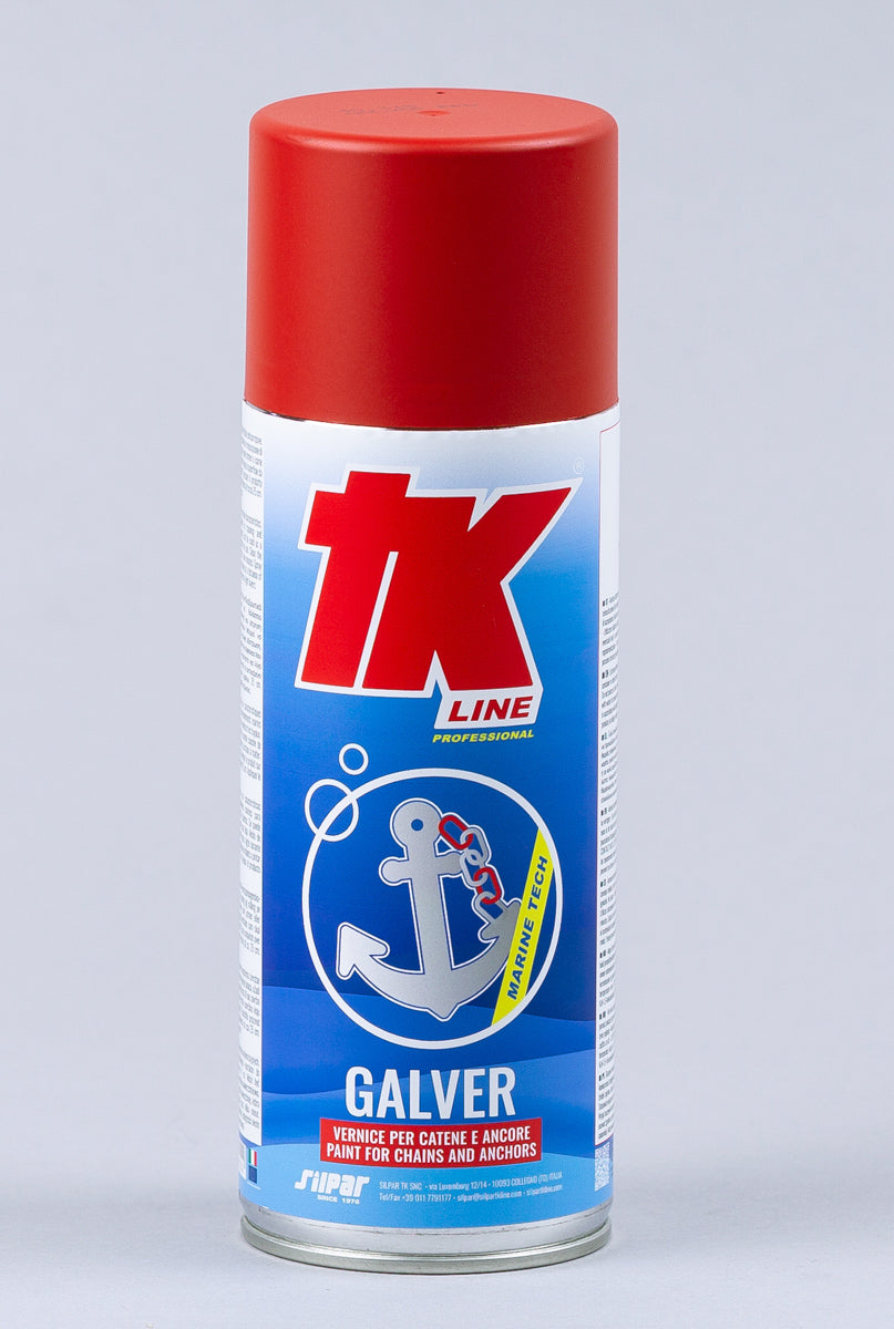GALVER – GALVANSKA ZAŠČITNA BARVA ZA VERIGE, VRVI IN SIDRA