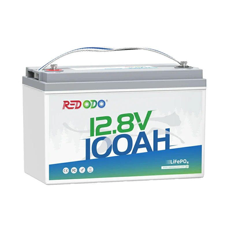 REDODO LiFePO4 12V 100Ah BATERIJA | 1,28 kWh & 1,28 kW