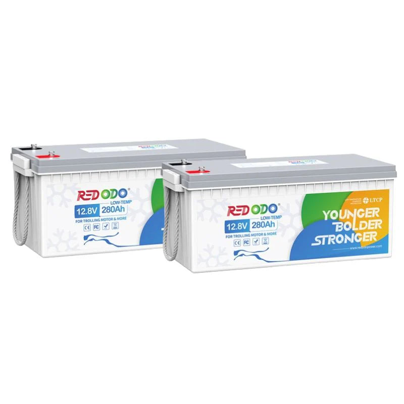 REDODO 12V 280 Ah LiFePO4 BATERIJA Z NIZKOTEMPERATURNO ZAŠČITO