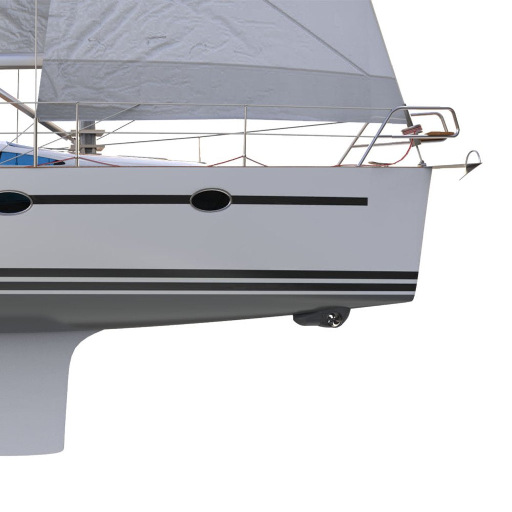 SXP50 PRO – ZUNANJI PREMČNI/KRMNI POTISNIK 12 V Z NAPRAVO ZA KRMILJENJE