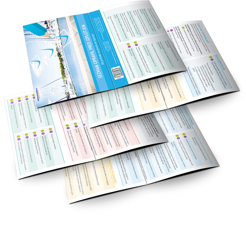 PRIROČNIK - SEZNAM OPRAVIL PRED IZPLUTJEM