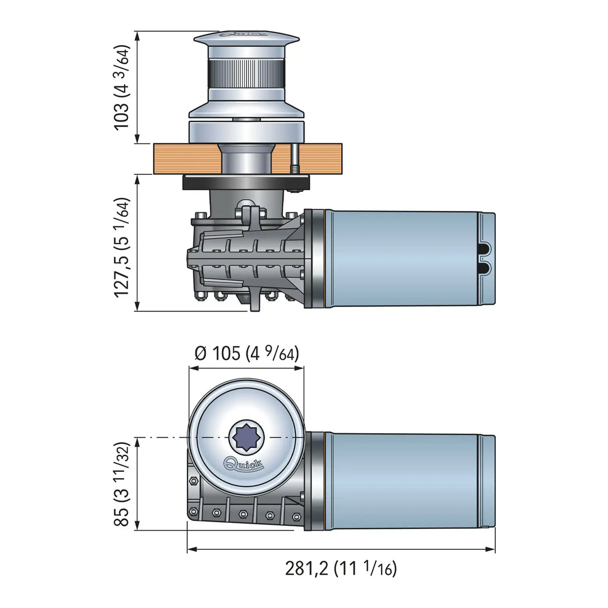 PRITEZNO VITLO QUICK TUMBLER - TB2 P