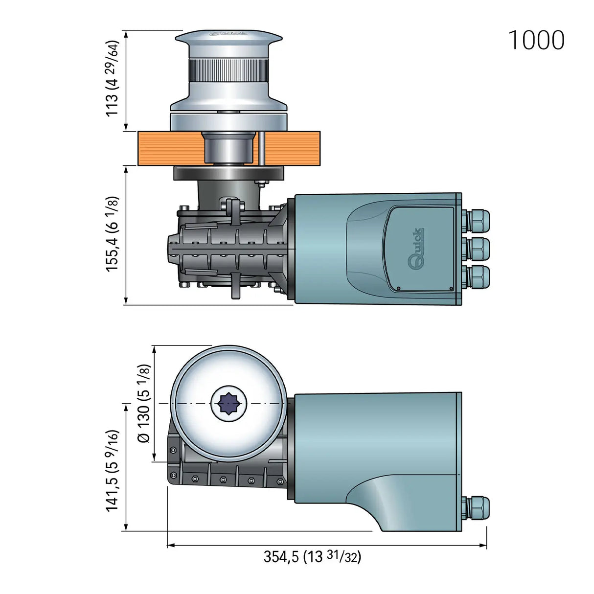 PRITEZNO VITLO QUICK TUMBLER - TB3 P