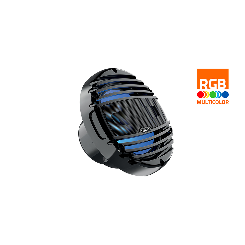 HMX 6.5-LD-TW- 6.5" 4Ohm MARINE COAX RGB LED SET