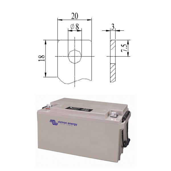 GEL AKUMULATOR VICTRON DEEP CYCLE 12V 110Ah