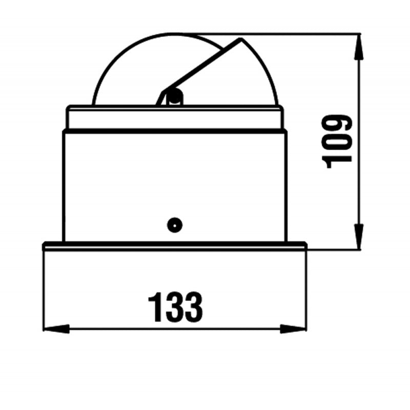 NAVTIČNI KOMPAS ARCTIC – Ø 70 mm