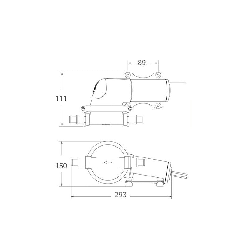 JABSCO MEMBRANSKA ČRPALKA