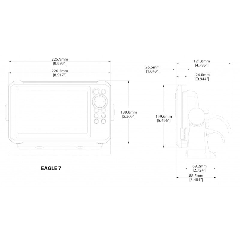 NAVIGACIJA IN SONAR LOWRANCE EAGLE