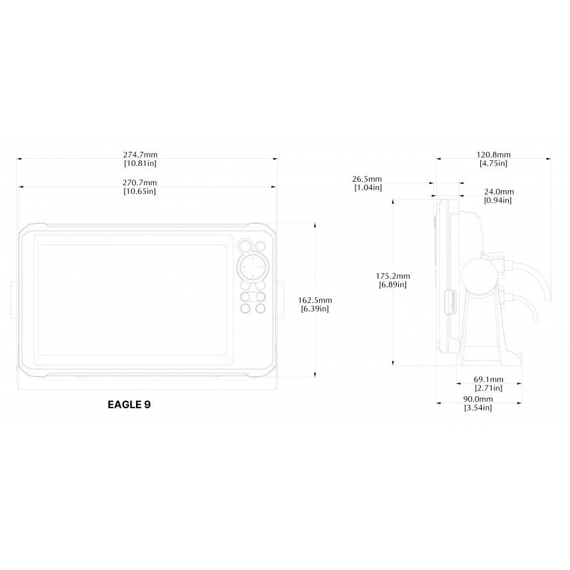 NAVIGACIJA IN SONAR LOWRANCE EAGLE