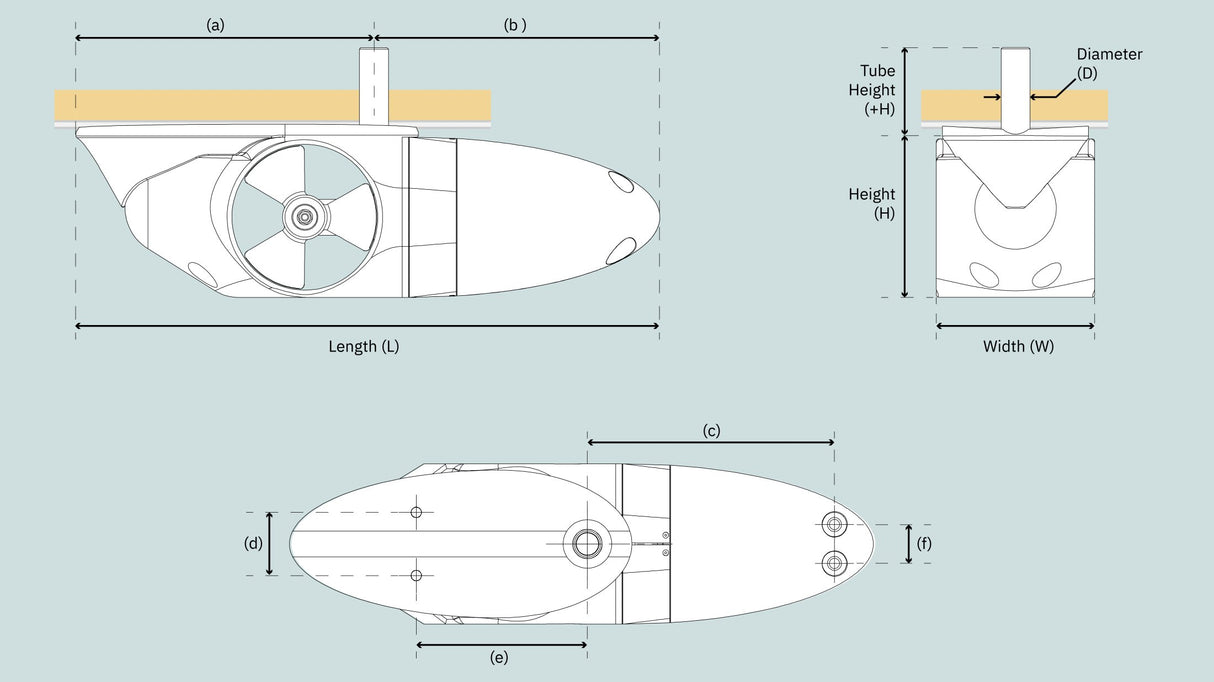 EX95 – ZUNANJI PREMČNI ALI KRMNI POTISNIK 24V – 67–95 KG POTISNE SILE