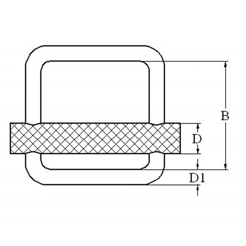 Zaponka iz nerjavečega jekla