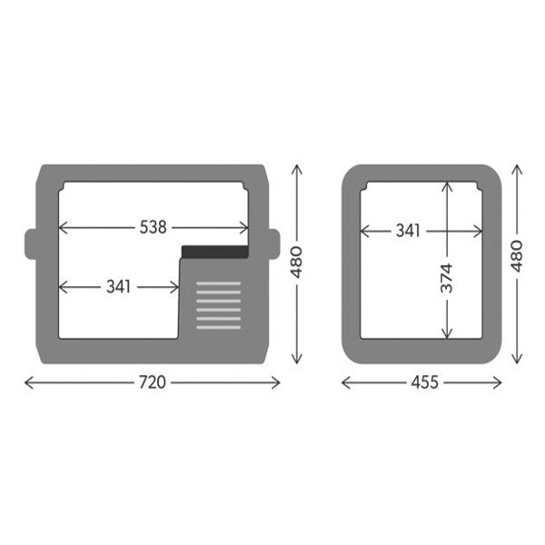 Kompresorska torba Dometic CFX3 55 IM