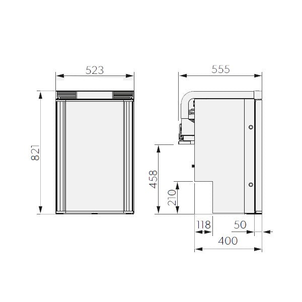 Kompresorski hladilnik Dometic RCS 10.5T