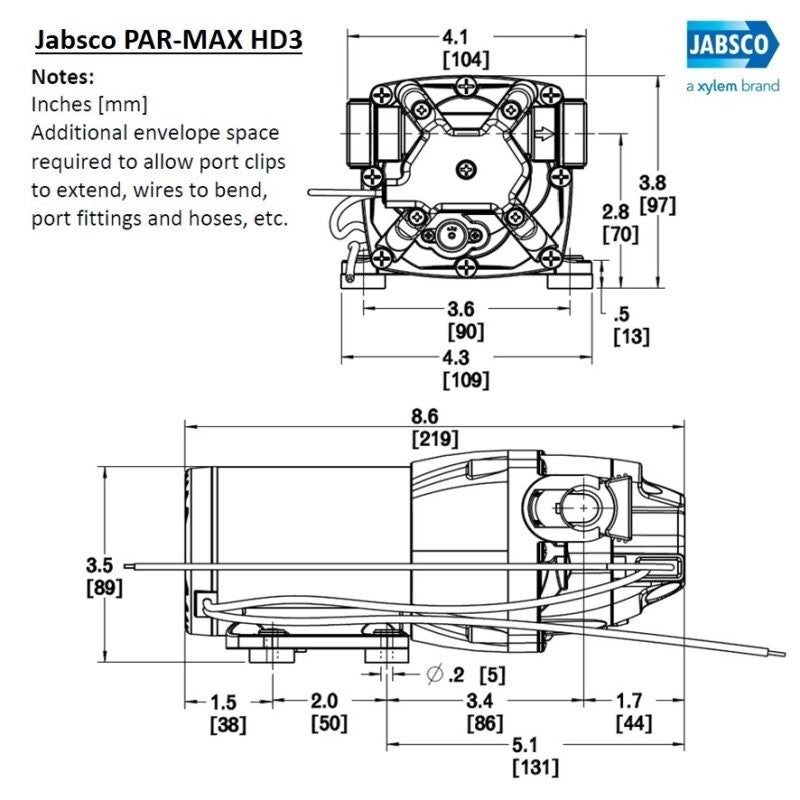JABSCO PAR MAX 3HD AUTOCLAVE PUMP