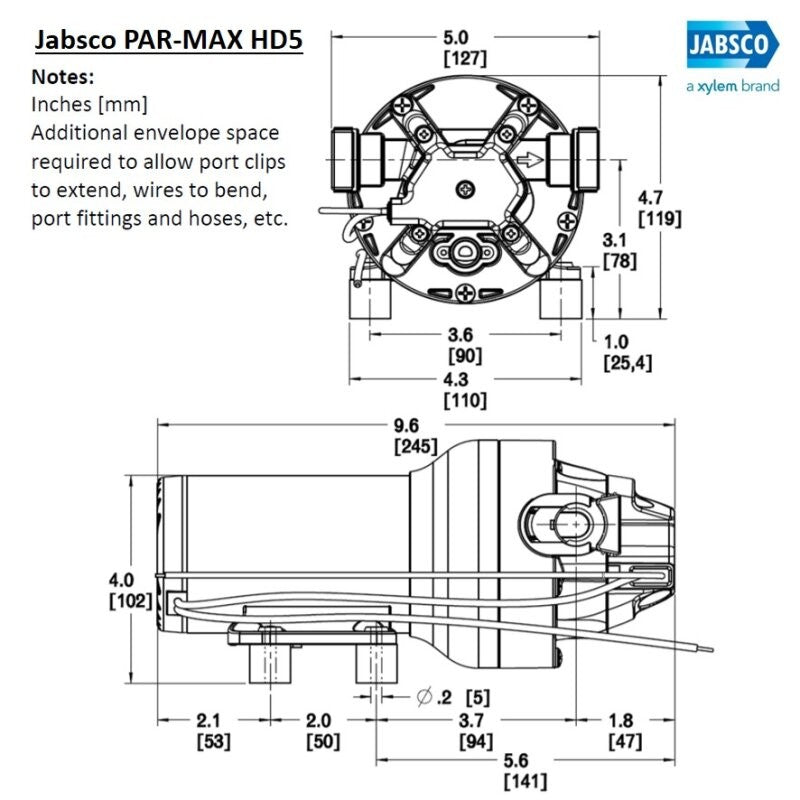 JABSCO PAR MAX 5HD AUTOCLAVE PUMP