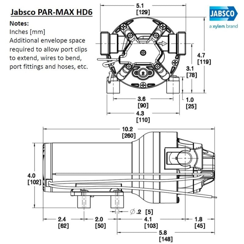 JABSCO PAR MAX 6HD AUTOCLAVE PUMP