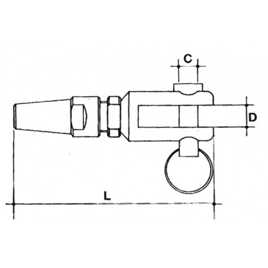 HITRI KONEKTORJI ZA ŽIČNE VRVI VILIČASTE OBLIKE