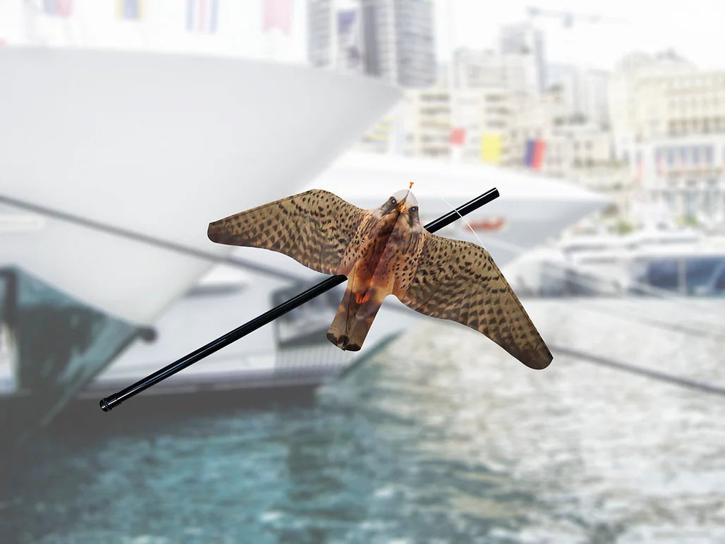 STOPGULL FALCON – UČINKOVIT ODGANJALNIK PTIC ZA JADRNICE IN GLISARJE