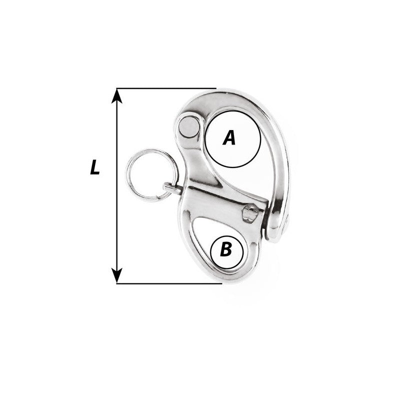 SNAP HOOK FOR SPINNAKER