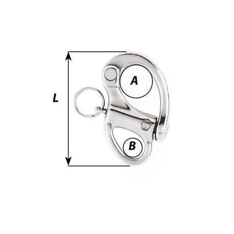 SNAP HOOK FOR SPINNAKER