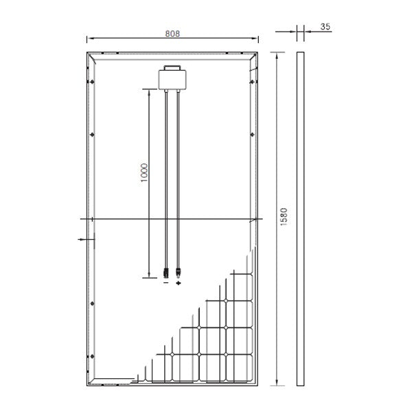 Solarni modul VICTRON BlueSolar SPM215 - 215W