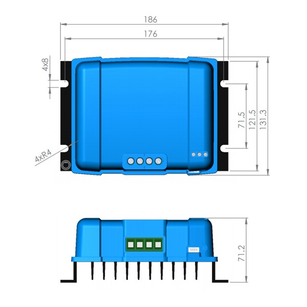 Solarni regulator Victron SmartSolar MPPT 100/050