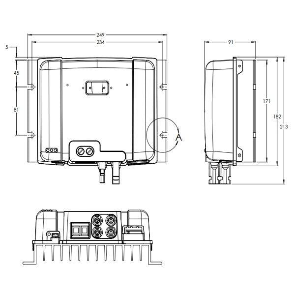 Solarni regulator Victron SmartSolar MPPT 150/060-MC