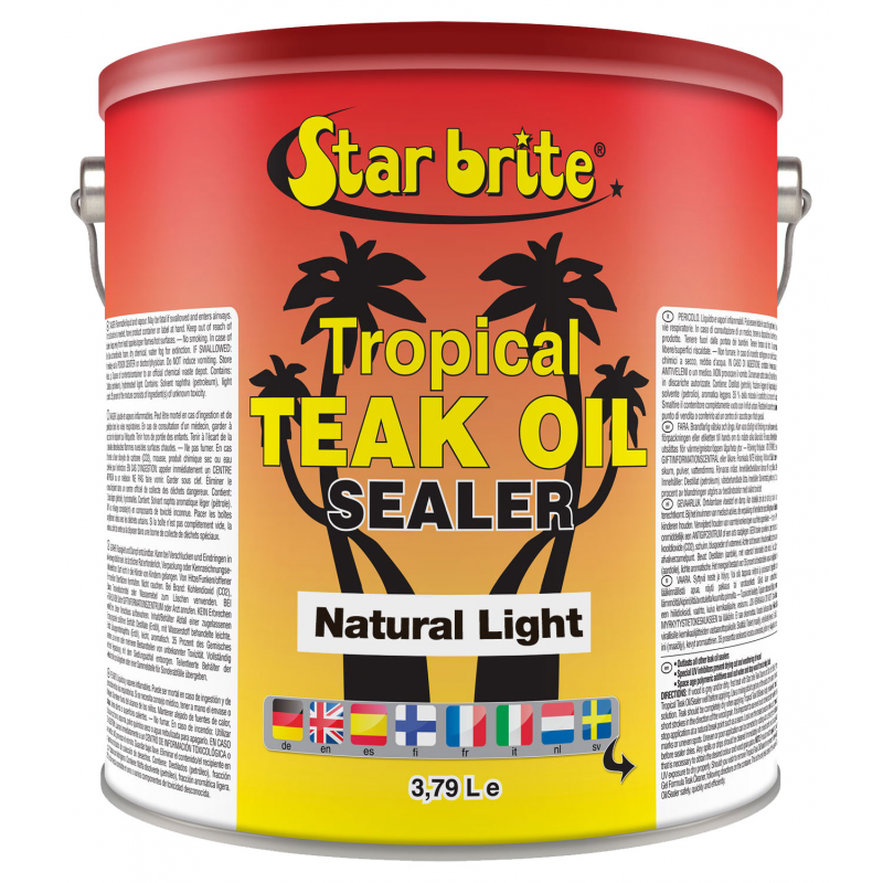STARBRITE TROPICAL TEAK SEALER – OLJE ZA TEAK ZA TROPSKE KLIME