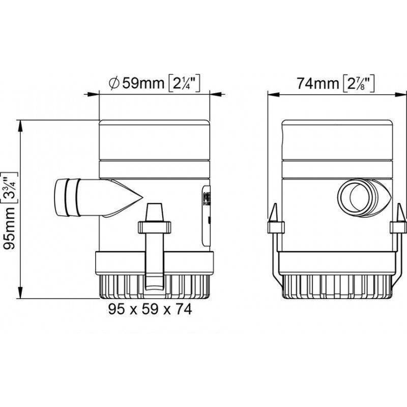 MARCO KALUŽNA ČRPALKA UP500