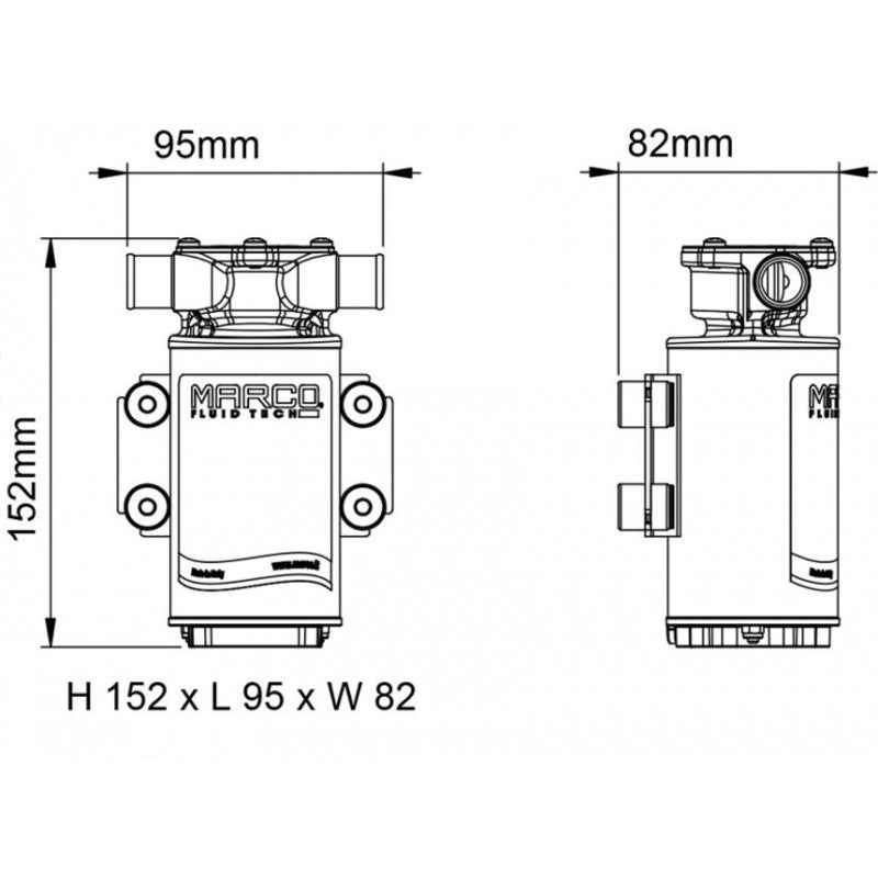 MARCO UNIVERZALNA ČRPALKA UP1-J