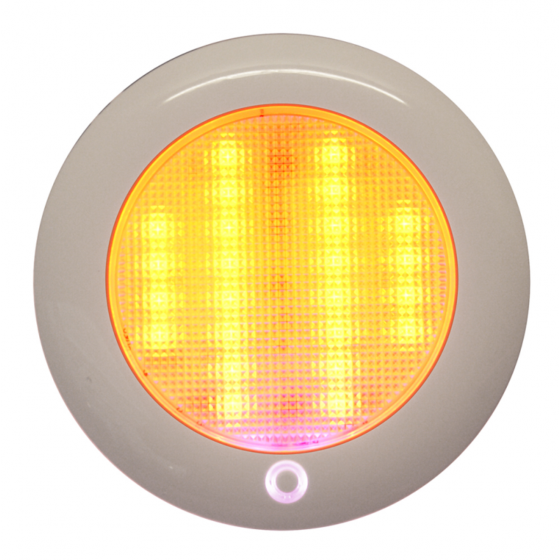 BELA IN RDEČA LED STROPNA LUČ