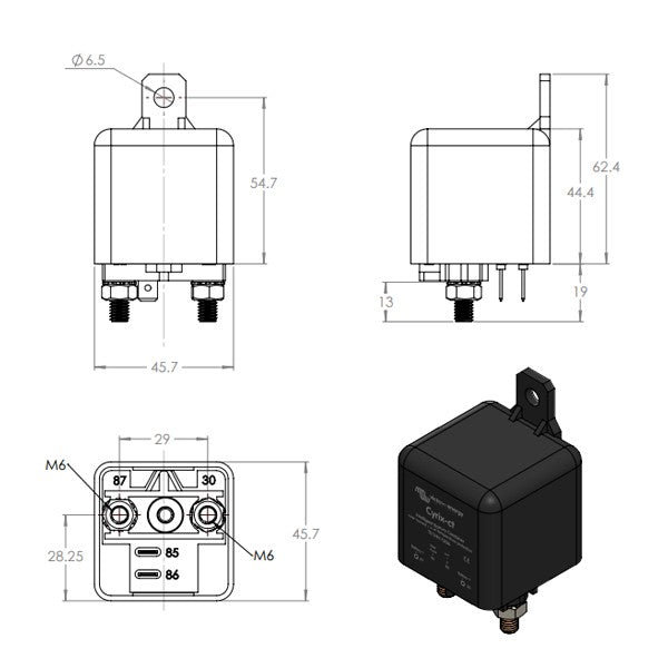 Združevalnik Victron Cyrix-CT 12/24 120