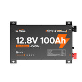 LITIME 12V 100AH ULTRA SLIM LIFEPO4 BLUETOOTH SELF-HEATING BATERIJA