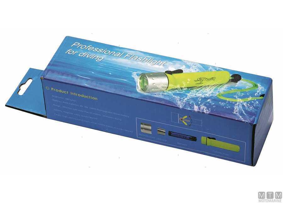 VODOODPORNA LED SVETILKA ZA POTAPLJANJE – DO 20 m GLOBINE