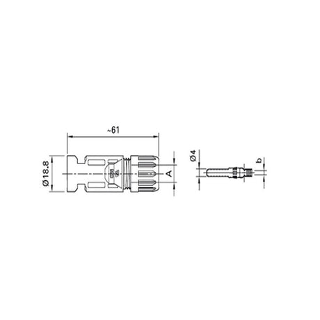 Konektor MultiContact MC4-M