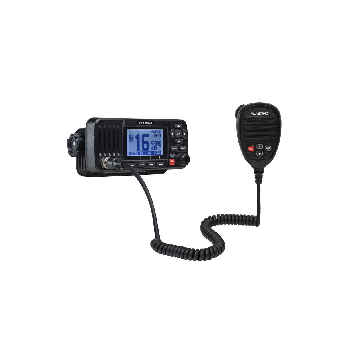 VHF POSTAJA FX-500+ – FIKSNA DSC + GPS, VODOODPORNA, 25 W