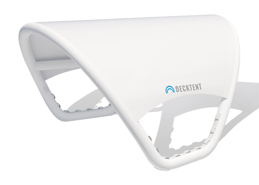 DECKTENT BIMINI S PLUS WHITE – NAPIHLJIV BIMINI ZA MOTORNE ČOLNE IN JADRNICE