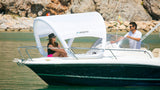 DECKTENT BIMINI XS – NAPIHLJIV BIMINI ZA MOTORNE ČOLNE IN JADRNICE