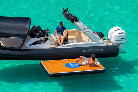 DECKTENT PLATFORM 250 X 150 – NAPIHLJIVA PLATFORMA ZA MOTORNE ČOLNE IN JADRNICE