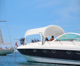 DECKTENT BIMINI L WHITE – NAPIHLJIV BIMINI ZA MOTORNE ČOLNE IN JADRNICE