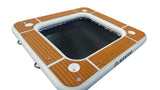 DECKTENT WATER LOUNGE 250 X 250 – NAPIHLJIVA PLAVAJOČA LOUNGE PLATFORM ZA MOTORNE ČOLNE IN JADRNICE
